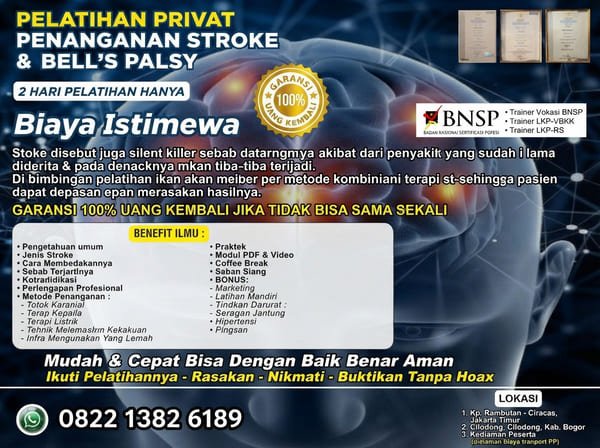 Penanganan Stroke & Bell's Palsy